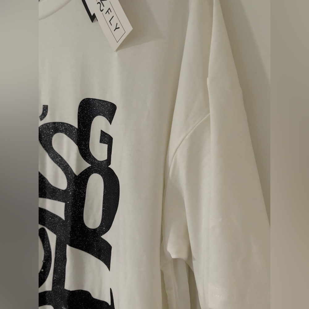 NWT Black and White Graphic Tee ‘Let’s Go Out West’ - Picture 2 of 6